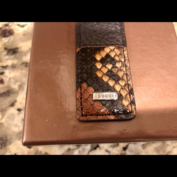 RARE Gucci Python Keychain NWT with original box - Picture 3 of 8